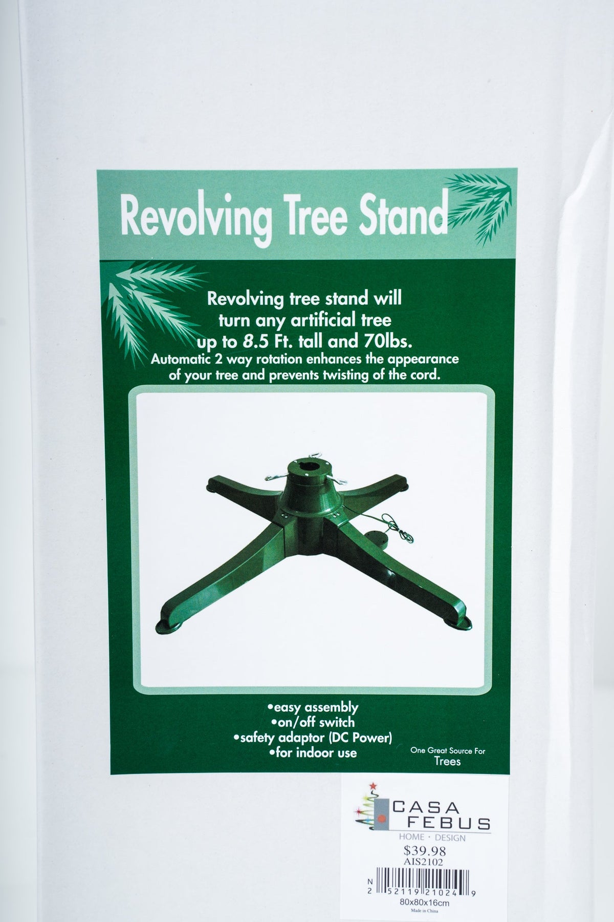 Revolving Tree Stand Casa Febus — Home • Design