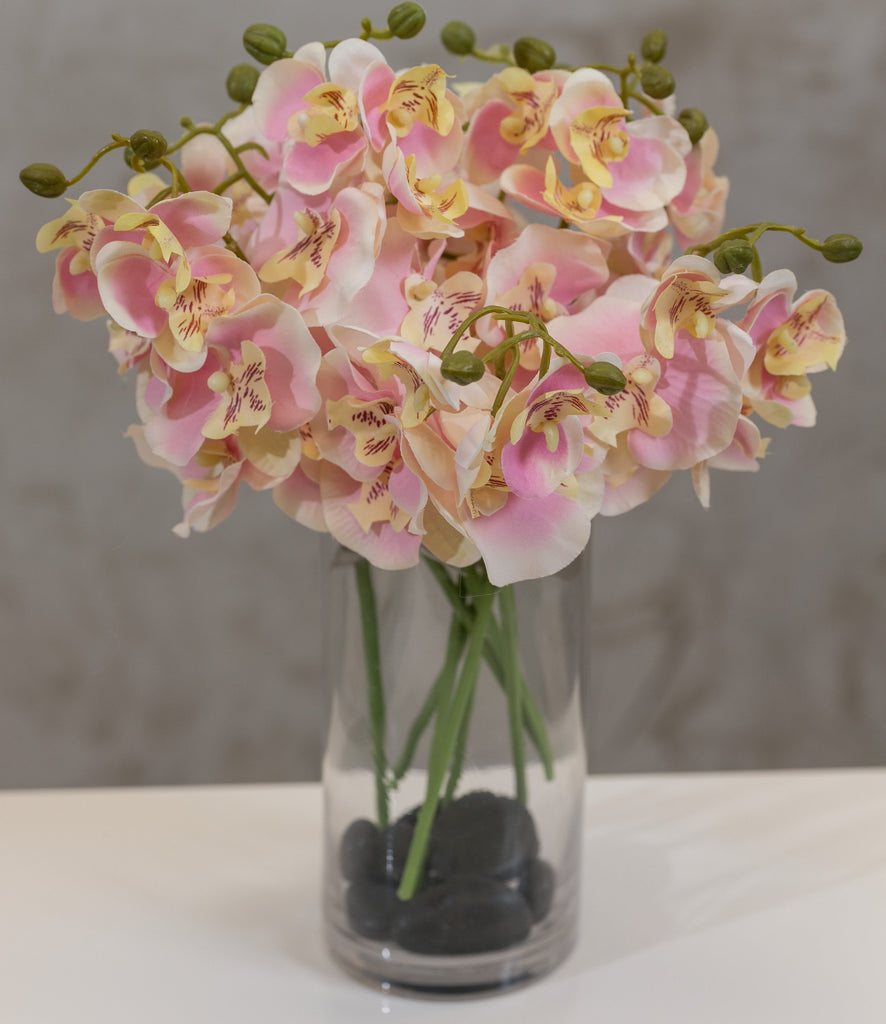 22" Catleya Orchid Stem - Pink - Casa Febus - Home • Design